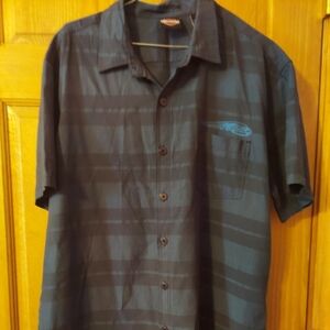 Mens Size XL Harley Dress Shirt